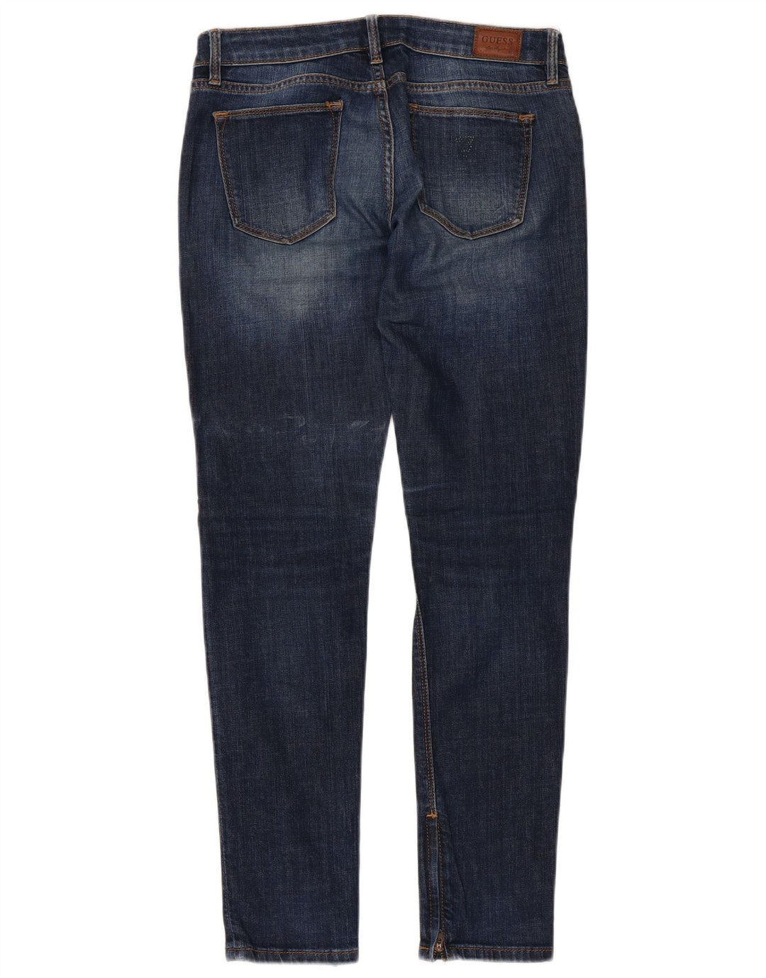 GUESS Vaqueros pitillo Beverly para mujer W27 L29 Algodón azul