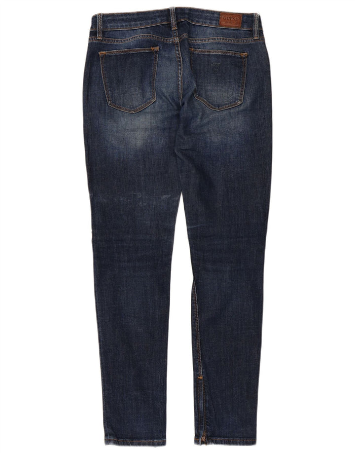 GUESS Vaqueros pitillo Beverly para mujer W27 L29 Algodón azul