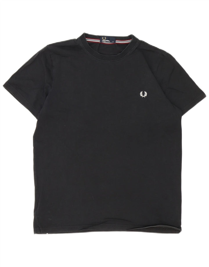 Camiseta Fred Perry Hombre Top Medium Negro Algodón