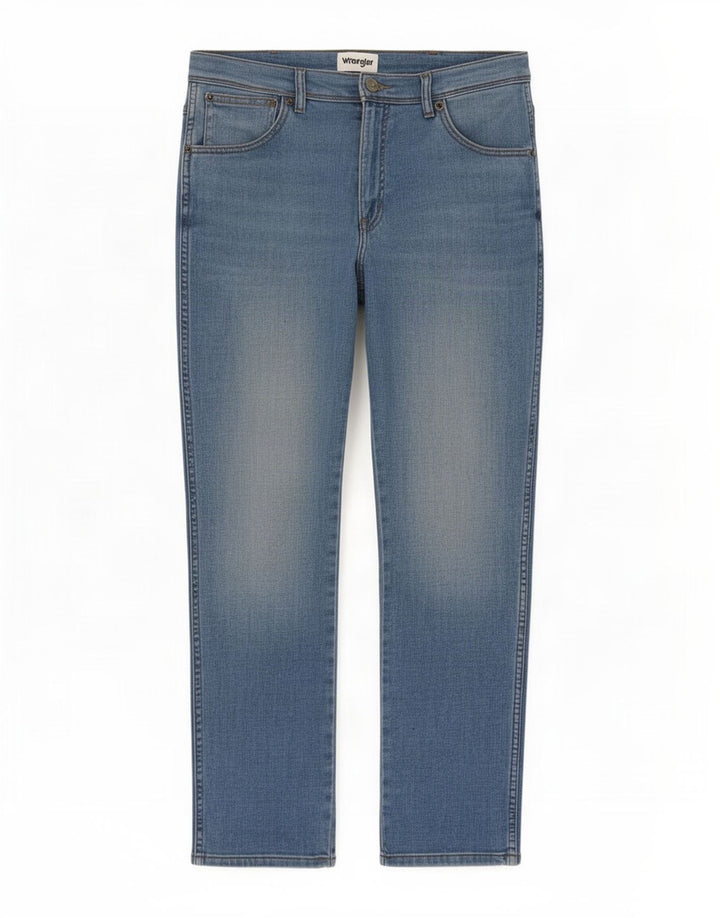 Vaqueros Wrangler Texas Slim para hombre W33 L30 Algodón azul