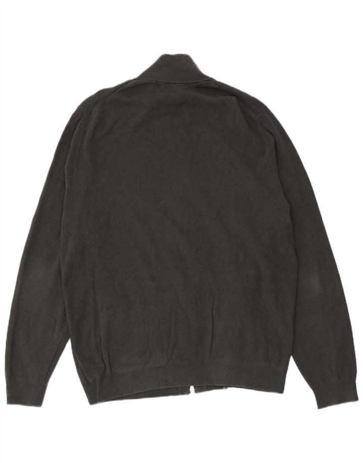 MASSIMO DUTTI Cárdigan Hombre 2XL Algodón Gris