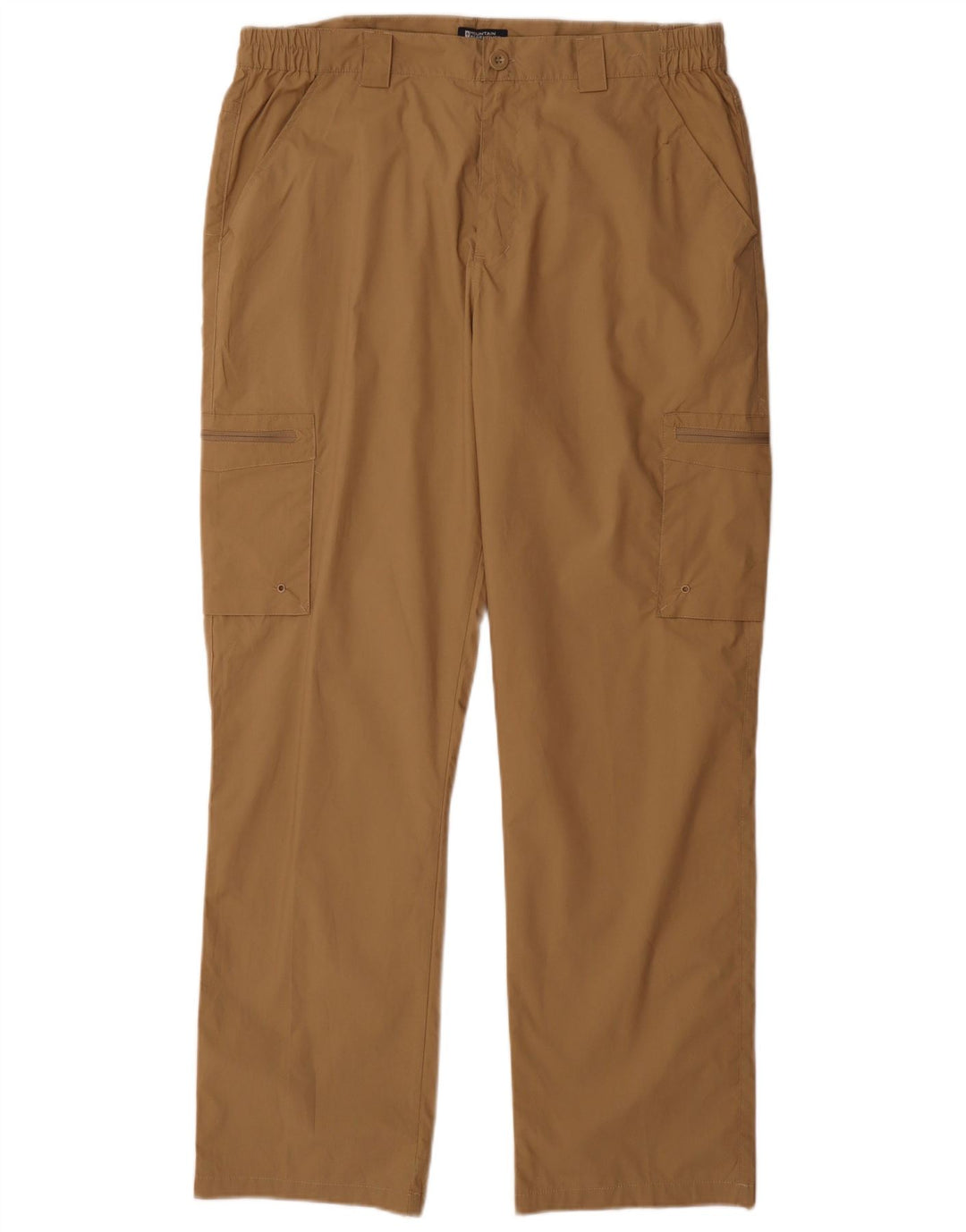 Pantalones cargo rectos para hombre de Mountain Warehouse W34 L33 Poliéster marrón