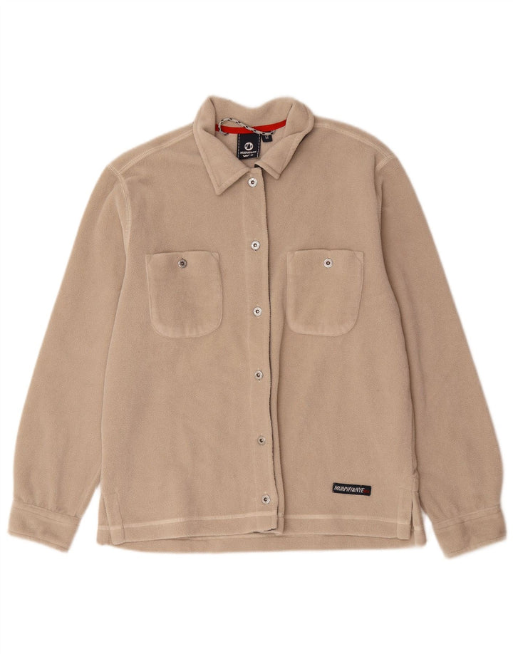 Murphy & Nye Camisa polar para mujer UK 44 Poliéster beige medio