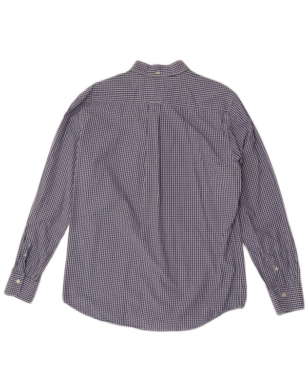 Gant Camisa de ajuste regular para hombre, talla 41/42 16 1/2 grande, color azul marino