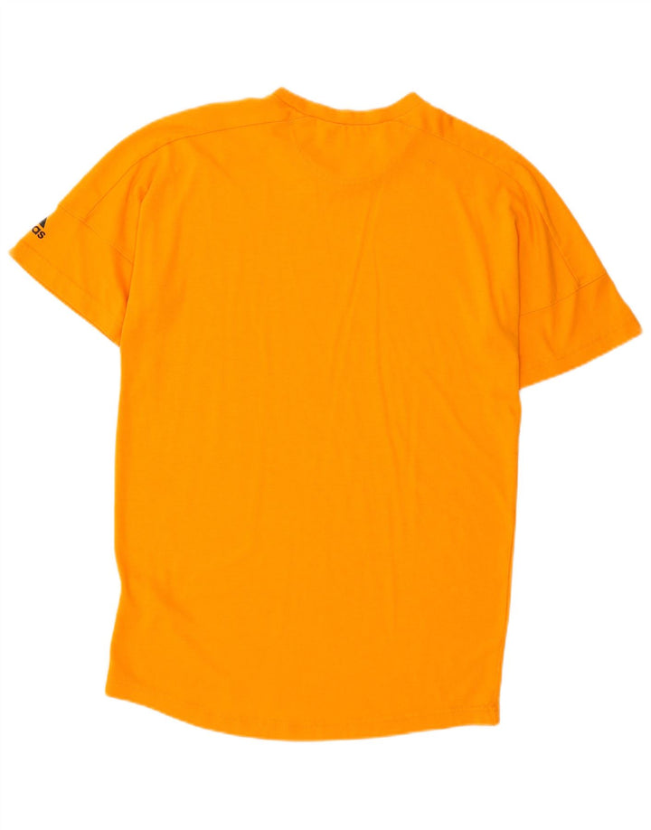 ADIDAS Camiseta Hombre Top Medio Naranja Poliéster