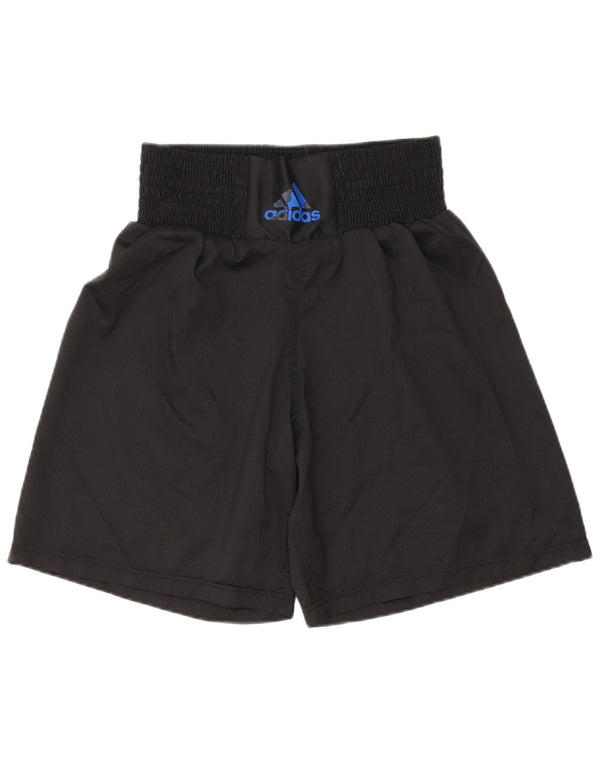 Adidas Hombre Boxeo Deporte Pantalones Cortos Pequeños Negro Poliéster Deportes