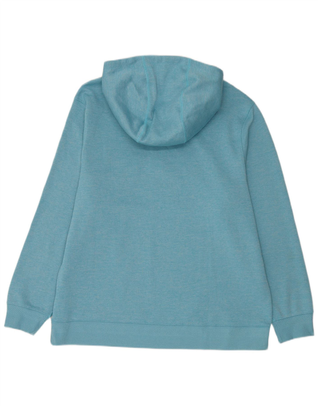Nike Jersey con capucha y cuello con cremallera para hombre XL Poliéster azul