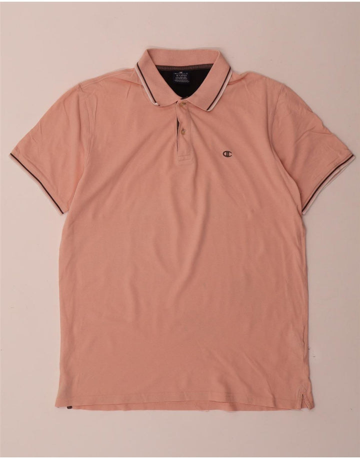 CHAMPION Polo Hombre XL Algodón Rosa