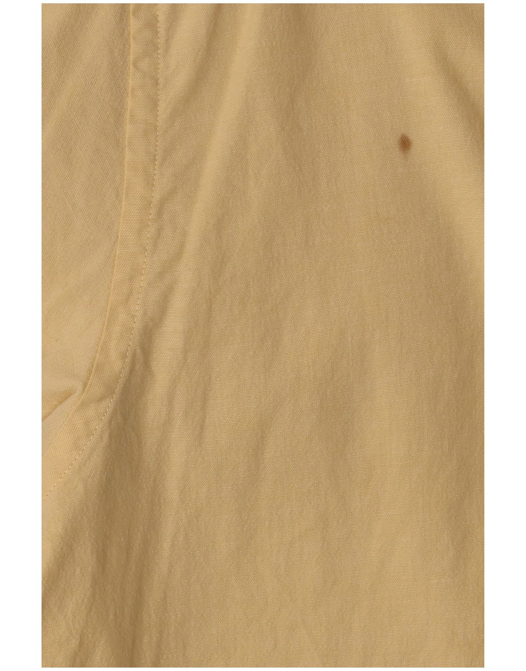 Eddie Bauer Camisa De Manga Corta Para Hombre Algodón Amarillo Medio