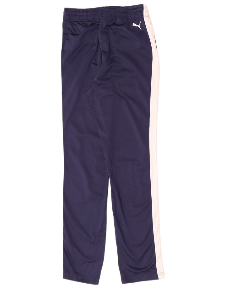 Puma Pantalones De Chándal Para Hombre Small Azul Marino Colorblock
