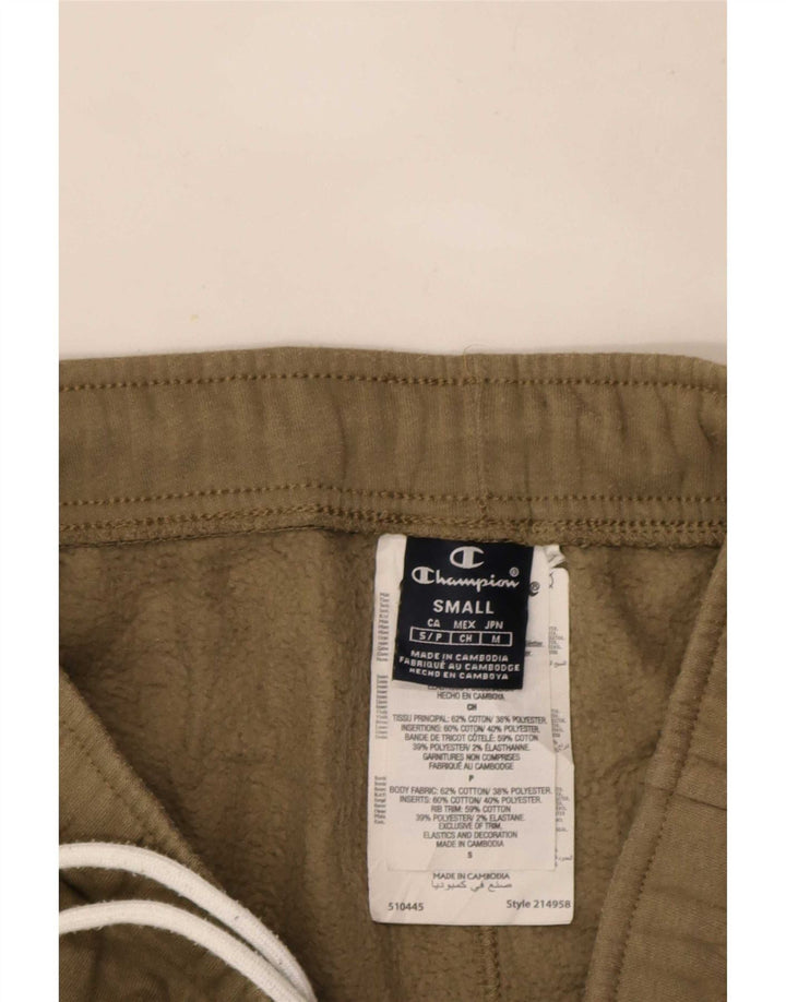 Champion Pantalones De Chándal Joggers Small Khaki Algodón Hombre