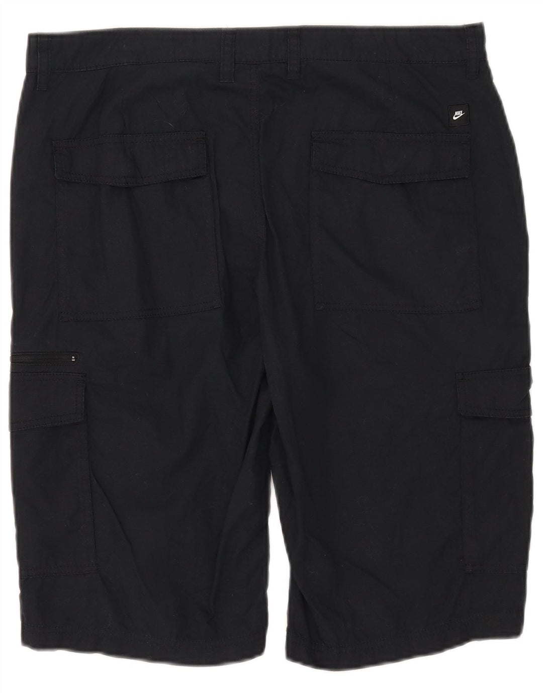 Nike - Pantalones cortos cargo para hombre W36 grande de algodón negro