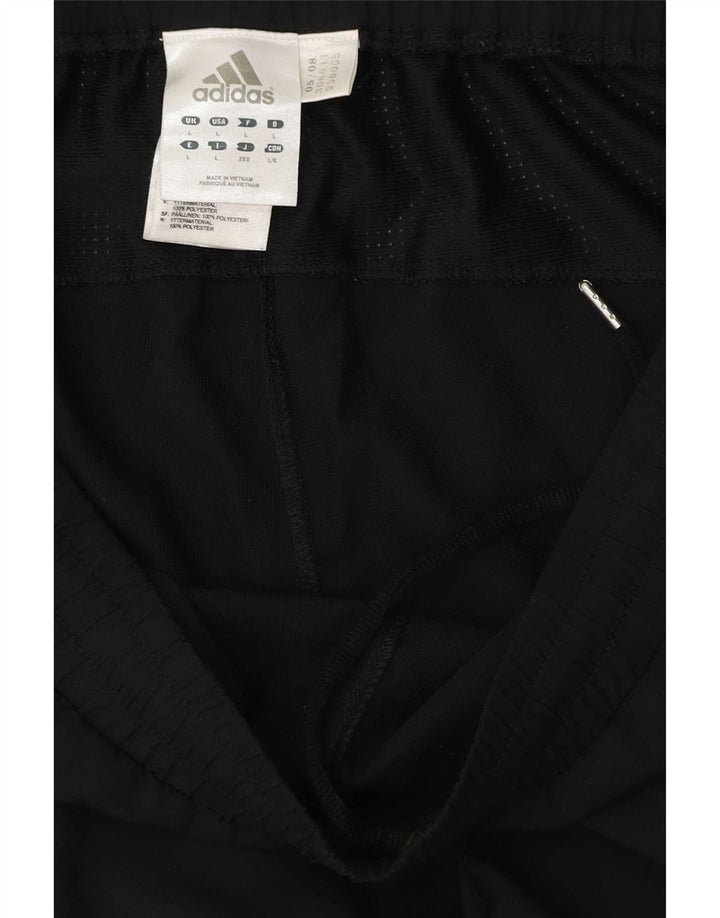 Adidas Hombre Climacool Chándal Pantalones Joggers Grande Negro Poliéster