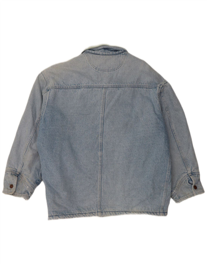 Uniforme Chaqueta vaquera Sherpa para hombre UK 42 XL Azul