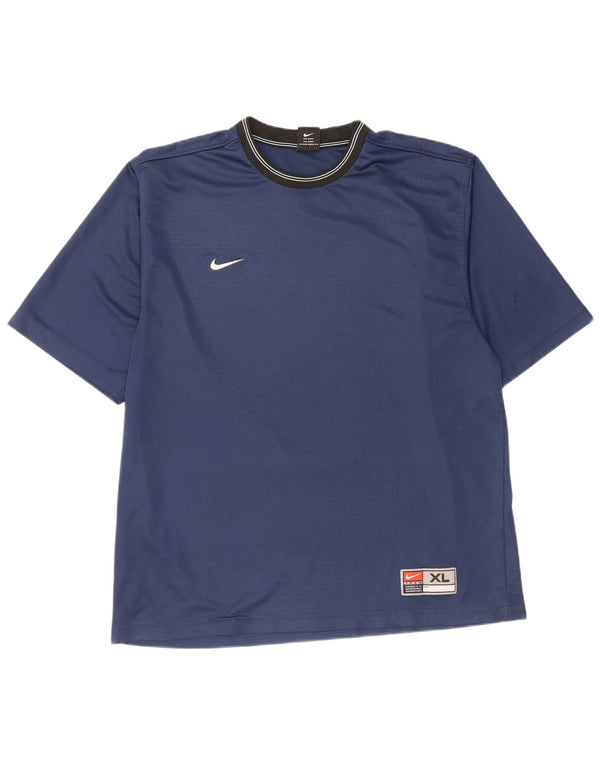 Nike Camiseta Hombre Top UK 45/47 XL Azul Marino Poliéster