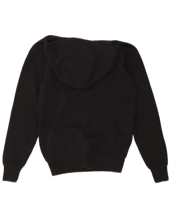 Ellesse Sudadera con capucha gráfica para mujer UK 8 Small Algodón negro