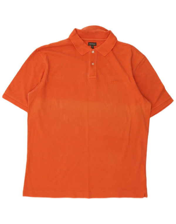 Henry Cottons Polo para hombre 2XL Naranja Algodón