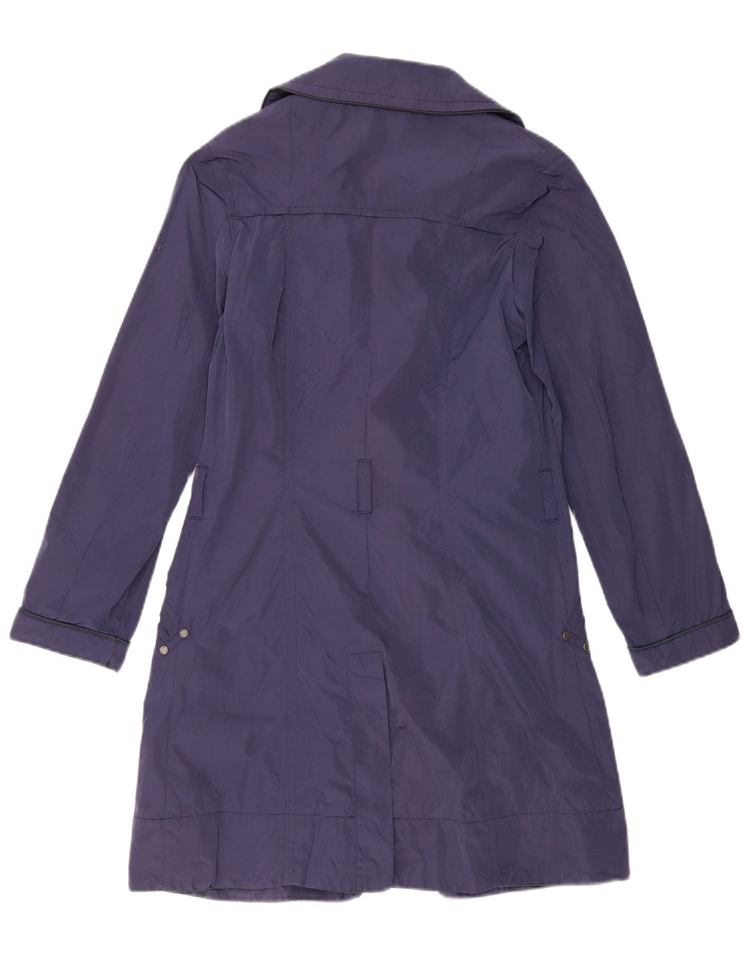 Calvin Klein Jeans Gabardina para mujer Reino Unido 40 Grande Poliéster azul marino