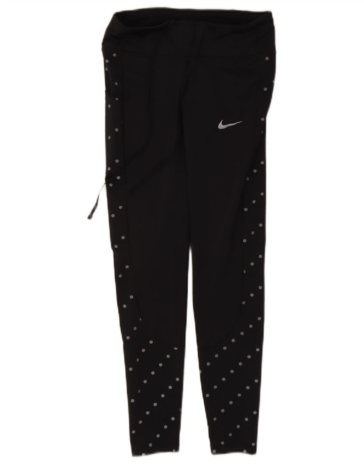 Leggings Nike para mujer UK 8 Small Poliéster con lunares negros