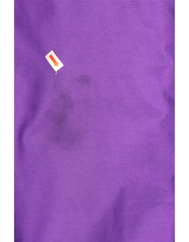 Pantalones de esquí vintage para hombre nailon morado medio