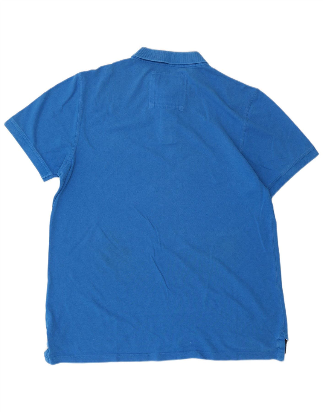 CREW CLOTHING Polo para hombre XL Algodón azul