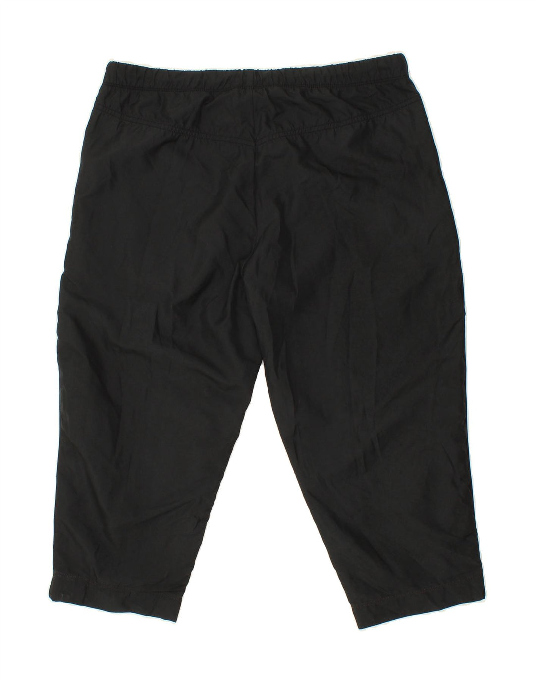 NIKE Womens Capri Tracksuit Trousers UK 10/12 Medium  Black Polyester Vintage Nike and Second-Hand Nike from Messina Hembry 