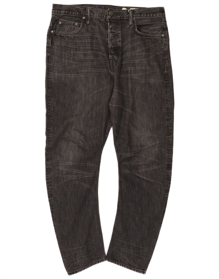 Vaqueros ajustados para hombre All Saints W34 L27 Algodón negro