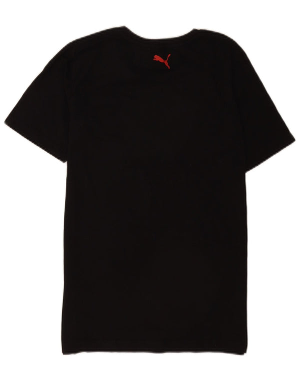Puma Camiseta gráfica para niña 14-15 años Grande Algodón Negro