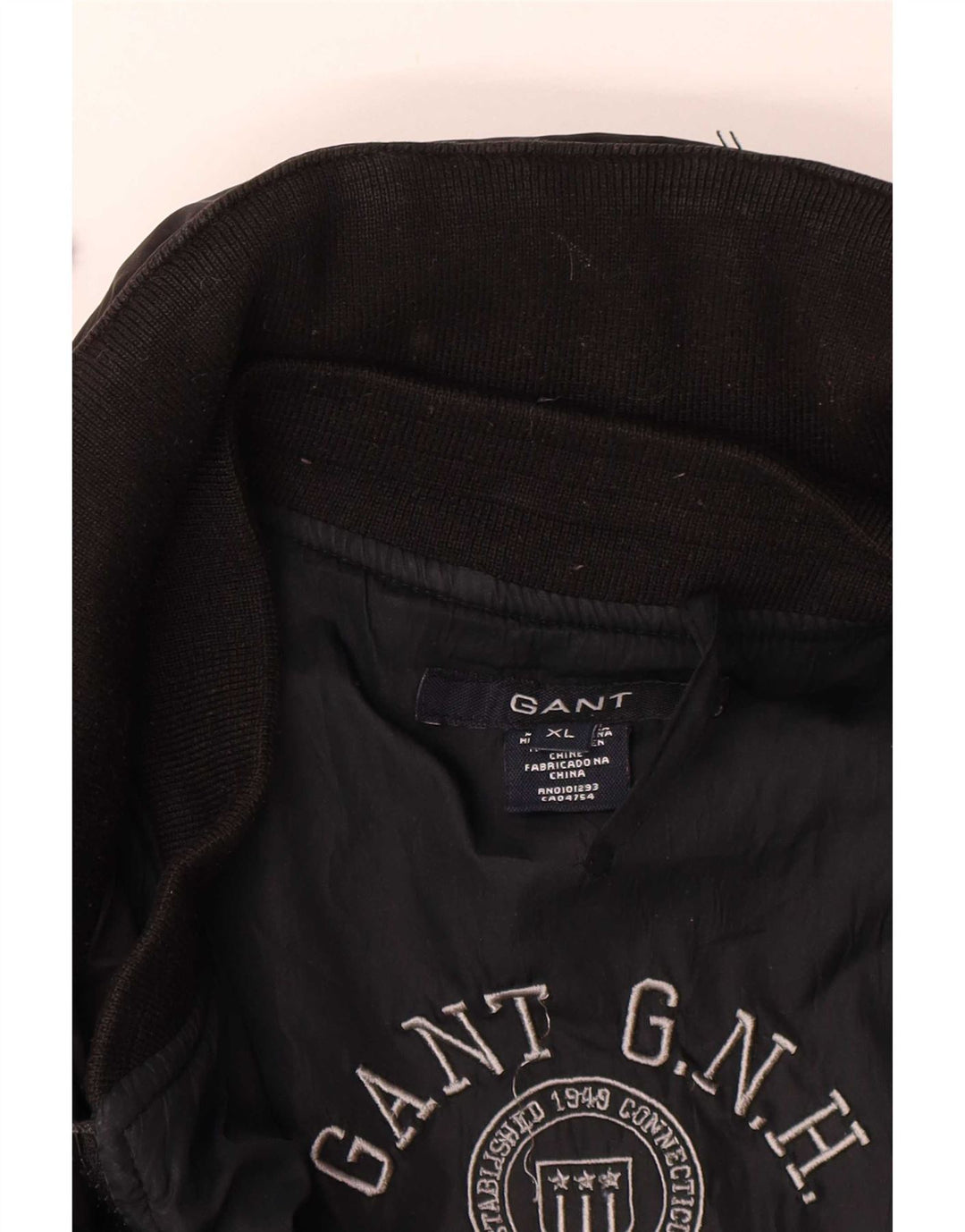 Gant Chaqueta utilitaria para hombre UK 42 XL Poliéster negro