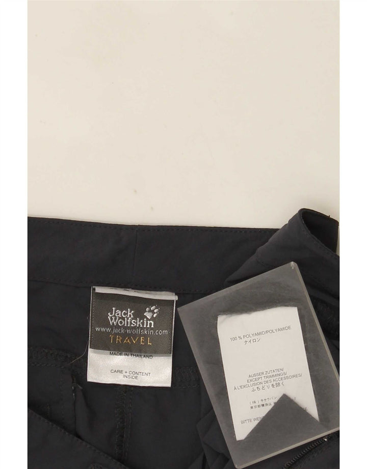 Jack Wolfskin Falda pantalón para mujer UK 10/12 Medium W30 Azul marino Poliamida