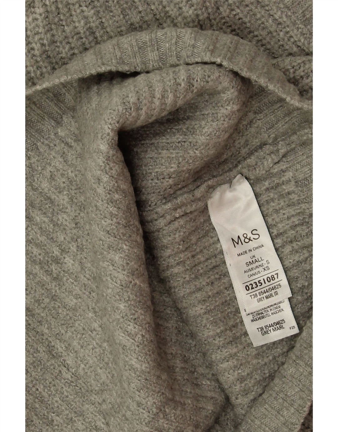 Marks & Spencer - Camiseta sin mangas para mujer, talla S, poliéster gris