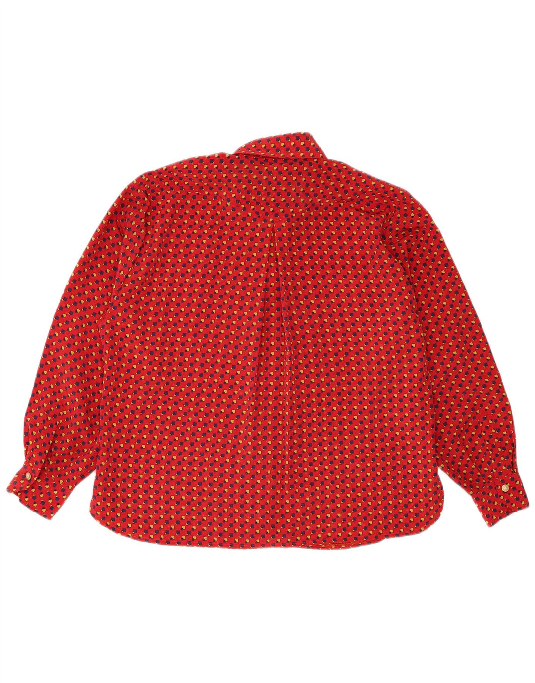 Camisa Bleyle para mujer UK 20 2XL Rojo Geométrico