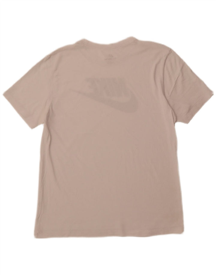 NIKE Camiseta gráfica para hombre, talla grande, blanca