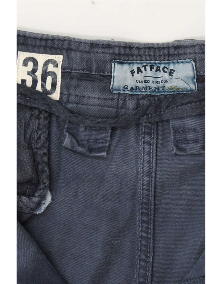 Pantalones cortos chinos para hombre Fat Face W36 Large Azul marino Algodón