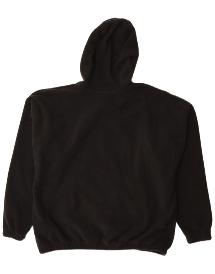 Nike - Jersey de forro polar con capucha para hombre, talla grande, poliéster negro