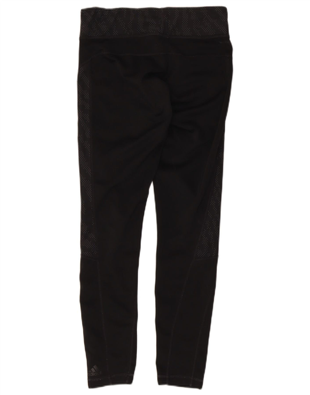 Adidas Leggings Climalite para mujer Reino Unido 8/10 Pequeño Poliéster con manchas negras