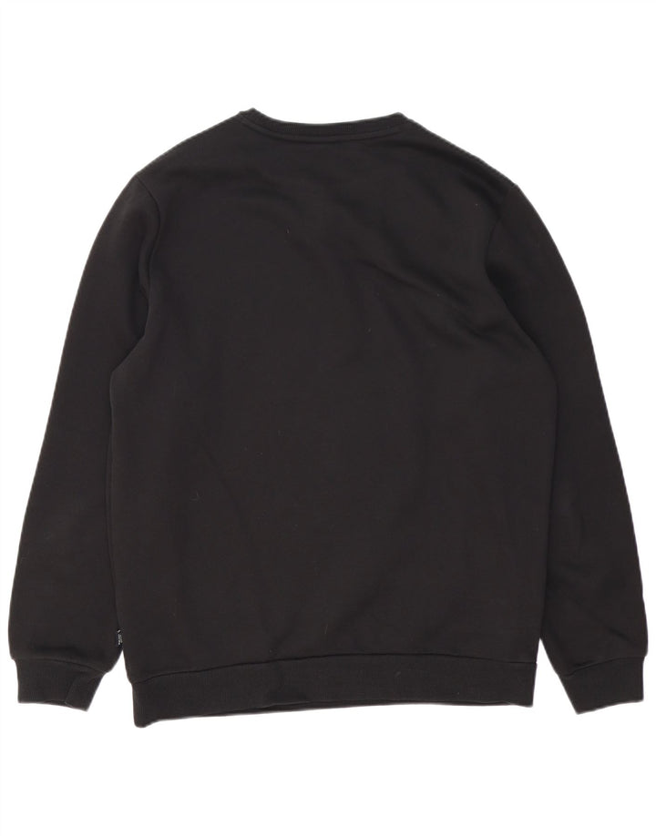 PUMA Sudadera Jumper para Hombre Medium Black Cotton