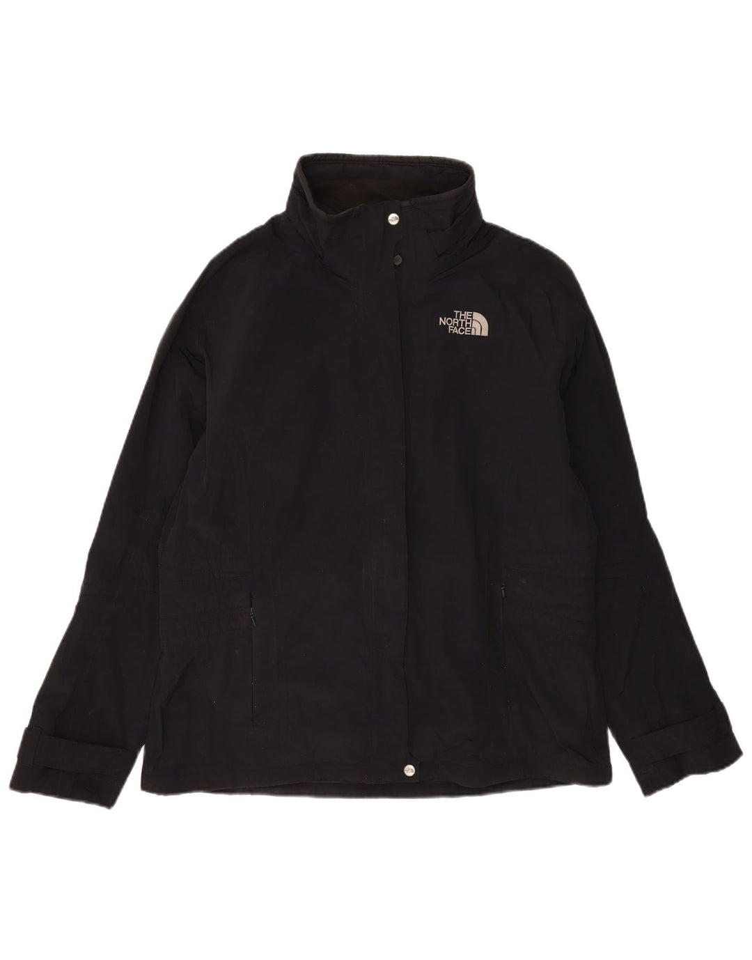The North Face Chaqueta impermeable extragrande para mujer UK 40 XL Nylon negro