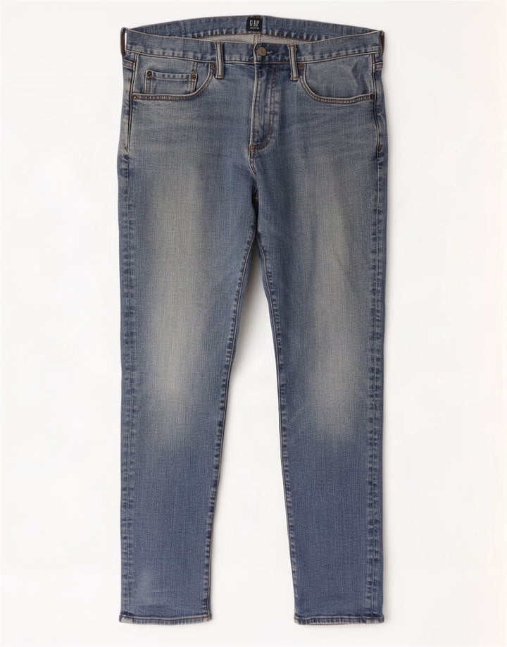 Vaqueros ajustados para hombre Gap W32 L32 Algodón azul