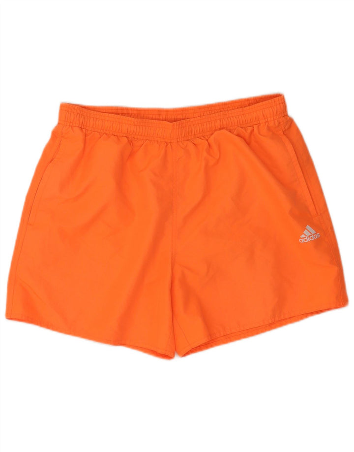 Adidas Hombre Bañador Corto Grande Naranja Poliéster