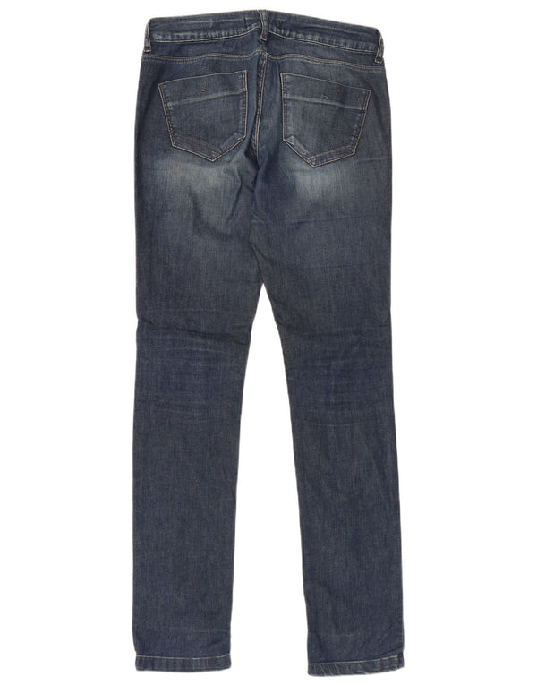 Zara Vaqueros pitillo para mujer EU 38 Small W28 L33 Algodón azul