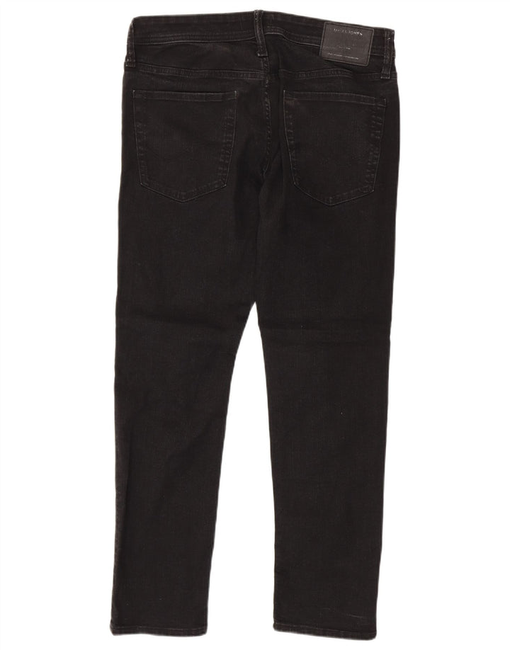 Jack & Jones Vaqueros Slim para Hombre W32 L30 Algodón Negro