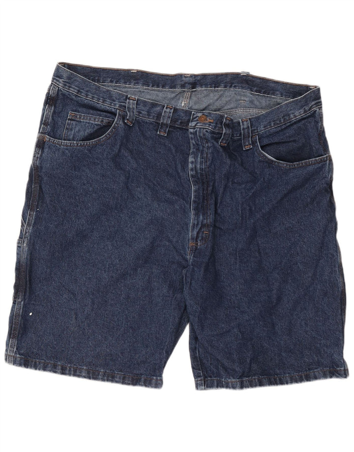 Wrangler Pantalones cortos vaqueros cargo para hombre W46 3XL Algodón azul