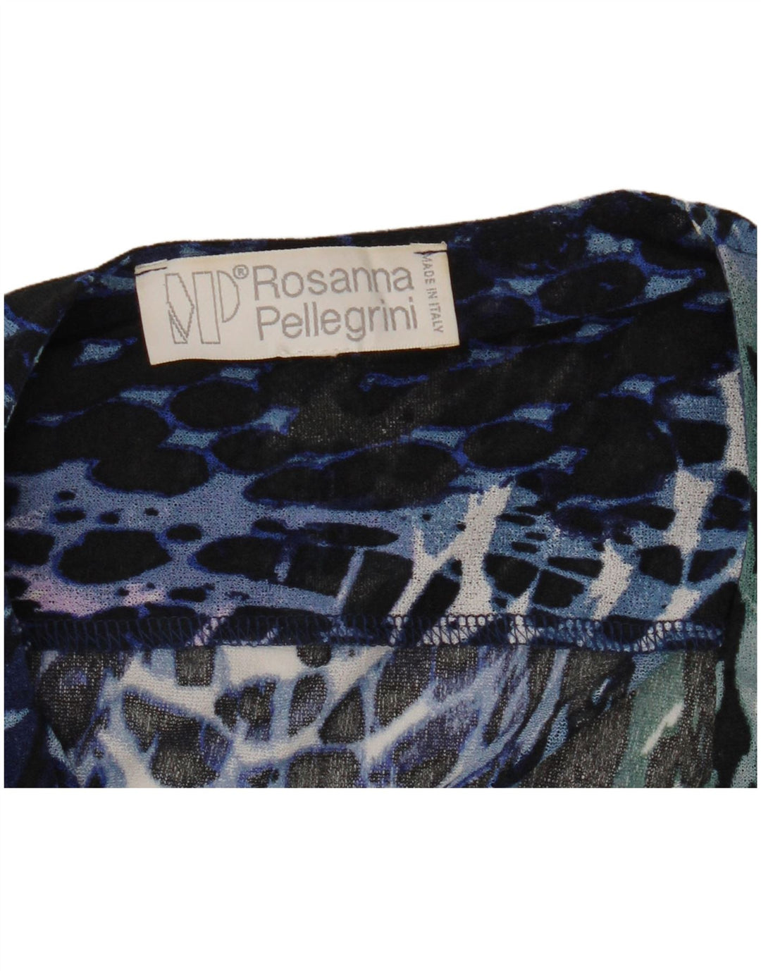 ROSANNA PELLEGRINI Blusa camisera para mujer UK 44 Mediana Multicolor