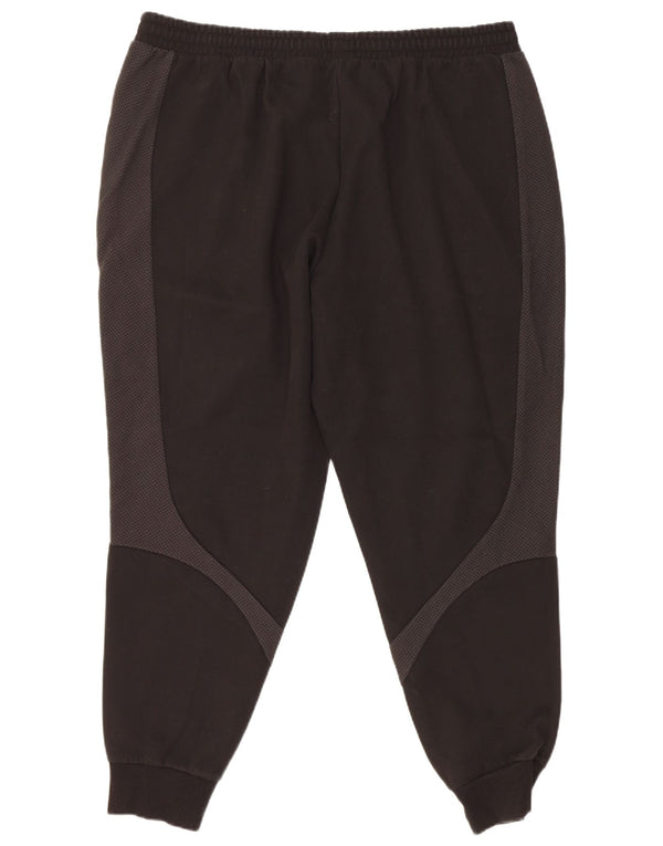 Puma - Pantalón de chándal para hombre, talla 2XL, algodón negro