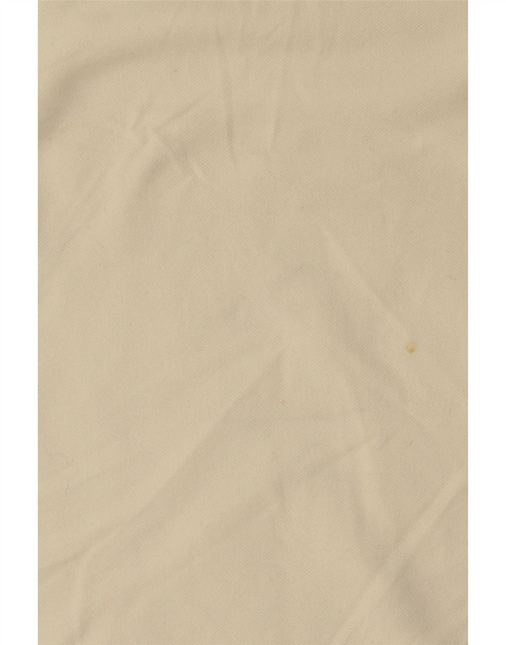 TRUSSARDI JEANS Mens T-Shirt Top Large Beige Polyamide Vintage Trussardi Jeans and Second-Hand Trussardi Jeans from Messina Hembry 