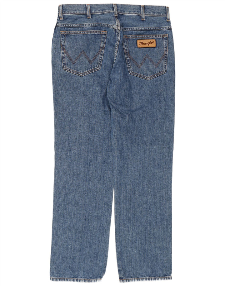 WRANGLER Vaqueros rectos Texas para hombre W34 L32 Algodón azul