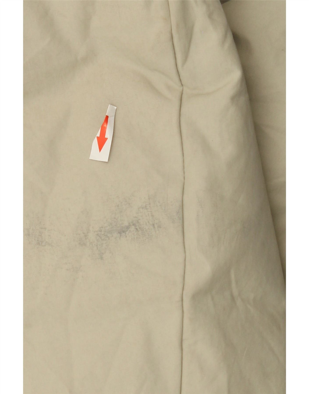 Zara Mujer Chaqueta Acolchada Extragrande UK 10 Small Gris Algodón