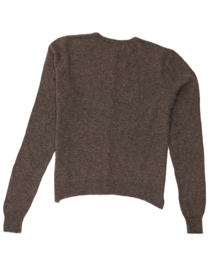 Ralph Lauren - Cárdigan para mujer, talla grande, lana gris, Reino Unido 16