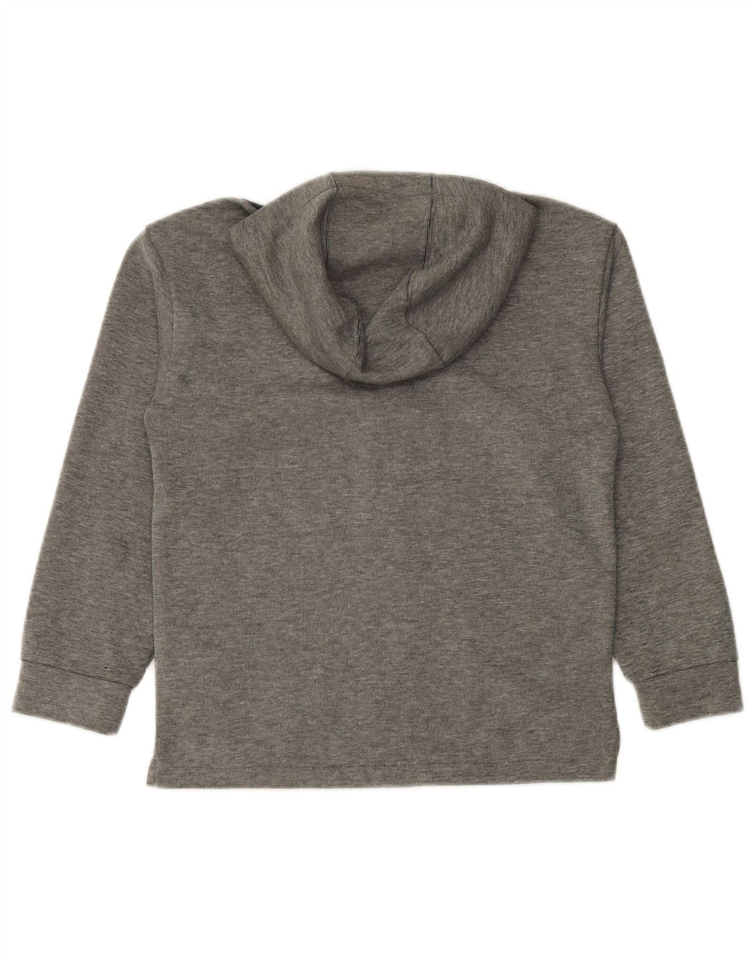 PUMA Sudadera con capucha y cremallera gráfica para niños 9-10 años Gris Poliéster color block